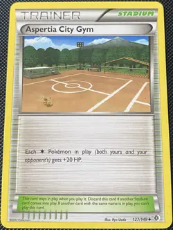 Aspertia City Gym 127/149 Boundaries Crossed Regular Pokemon Card - Image 1