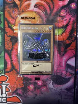 Yugioh Red-Eyes Black Dragon Promo NKC1-EN002 NIKE Limited Edition Card Only - Image 1