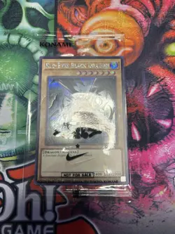 Yugioh Red-Eyes Black Dragon Promo NKC1-EN002 NIKE Limited Edition Card Only - Image 3