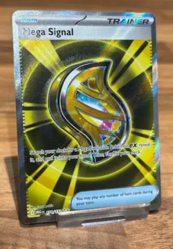 Mega Signal 171/132 Ultra Rare Mega Evolution Pokemon Card Pack Fresh NM/M - Image 1