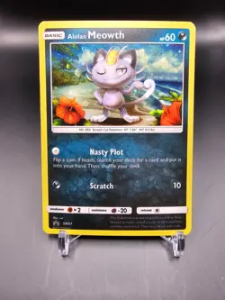 EX - Alolan Meowth - SM51 - Pokemon Card - Image 1