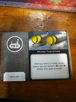 Star Wars X-Wing Miniatures - Tech Upgrade Card Singles - Second Edition - Image 2