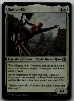 Spider-UK FOIL U Marvel's Spider-Man 17 NM - Image 1