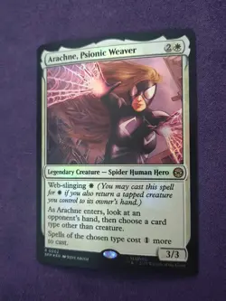 Arachne, Psionic Weaver - Foil SPM NM MTG - Image 2