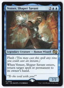 Venser, Shaper Savant (Anime) R Foundations Jumpstart 66 NM - Image 1