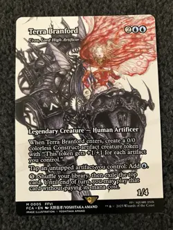 Magic MTG - Terra Branford - Urza, Lord High Artificer (Showcase) Final Fantasy - Image 1