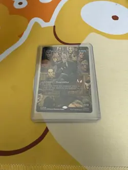 CLEVER IMPERSONATOR EXTENDED BORDERLESS FOIL MTG SPIDERMAN - Image 1