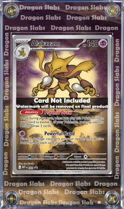 Pokemon Alakazam 009 Promo Mega Evolution Extended Art Custom Case - Image 3