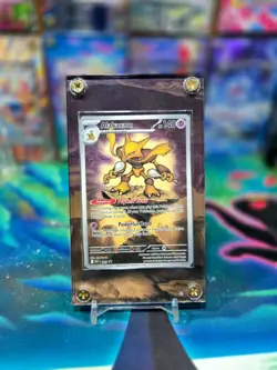 Pokemon Alakazam 009 Promo Mega Evolution Extended Art Custom Case - Image 4
