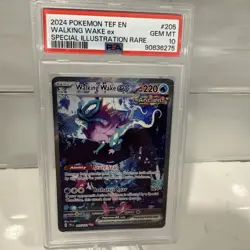 Pokemon WALKING WAKE ex 205/162 Special Illustration Rare Temporal Forces PSA 10 - Image 1