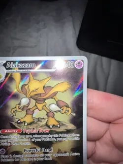 Pokemon TCG - Alakazam - Mega Evolutions 009 - Black Star Promo - Image 4