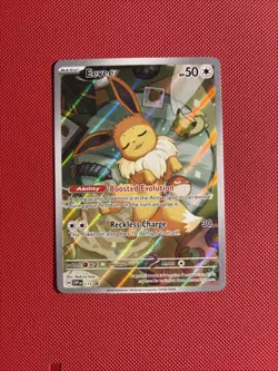 Eevee SVP 173 | Pokemon TCG Prismatic Evolutions Black Star Promo | Near Mint - Image 1