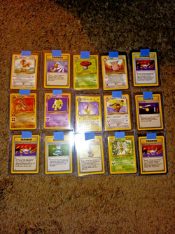 Pokemon Vintage Card Lot - 15 Assorted Cards - Image 1