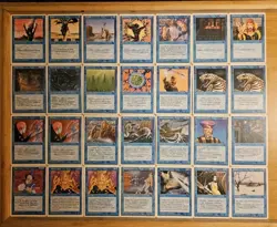 Magic The Gathering 4th Edition Lot Of 28 Cards LP - Image 1