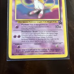 Mew WoTC Black Star #8 2000 League Promo Pokemon Card R1-X147 - Image 3