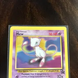 Mew WoTC Black Star #8 2000 League Promo Pokemon Card R1-X147 - Image 5