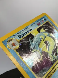 Gyarados 6/102 Holo Rare Base Set Pokemon Card WOTC - Image 5