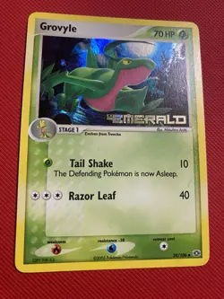 Grovyle 28/106 Emerald Reverse Holo Pokemon Card tCG - Image 3