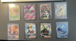 Pokemon TCG Destined Rivals Team Rocket Bundle Pokemon 8 Cards - Image 1