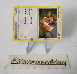 Eevee Swsh095 - Sword & Shield Black Star Promo *EXC-NM* Holo Pokemon Card - Image 2