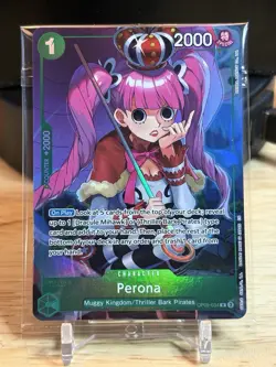 Perona (Illustration Box Vol.4) OP09-034 One Piece Promotion Cards Foil - Image 1