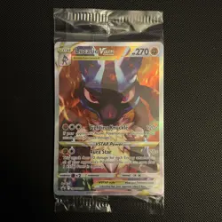 Lucario VSTAR Promo SWSH291 Crown Zenith ETB Pokemon Card English - SEALED - Image 1