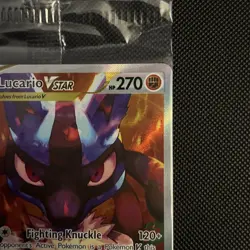 Lucario VSTAR Promo SWSH291 Crown Zenith ETB Pokemon Card English - SEALED - Image 4