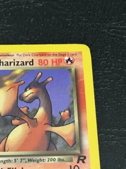Pokemon Dark Charizard 21/82 Non-Holo Card Team Rockets Series - MISPRINT - Image 3