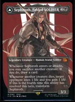 Sephiroth, Fabled SOLDIER (Borderless) (0382) Final Fantasy Regular - Image 1