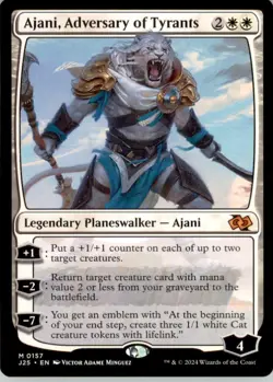 Ajani, Adversary of Tyrants M Foundations Jumpstart 157 NM - Image 1