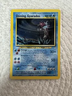Pokemon Neo Revelation Shining Gyarados Holo Card 65/64 MINTTTT Condition - Image 1
