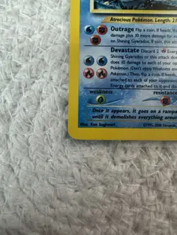 Pokemon Neo Revelation Shining Gyarados Holo Card 65/64 MINTTTT Condition - Image 4