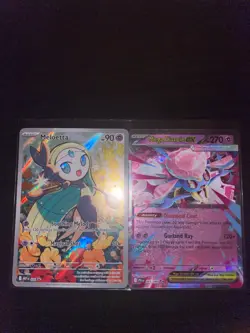 Pokemon TCG Meloetta Illustration Rare 026 Promo Mega Diancie EX 041/094 - Image 1