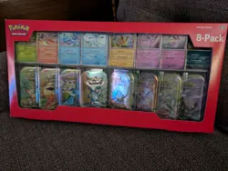 POKEMON TCG Prismatic Evolutions Mini Tin 8-Pack - Costco Exclusive - Image 1