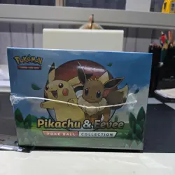 Sealed Pokemon Pikachu & Eevee Poke Ball Collection Box 5x Packs 2018 - Image 5
