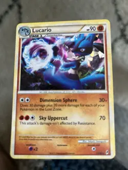 Pokemon TCG Lucario Call of Legends 14/95 Holo Rare 2011 - Image 1