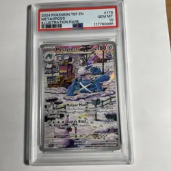 Metagross PSA 10 Gem Mint 178 Pokemon Temporal Forces Illustration Rare - Image 1