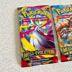 ARTSET 4 BOOSTER DE 10 CARTES POKEMON MEGA EVOLUTION ME01 FR NEUF SCELLES - Image 3