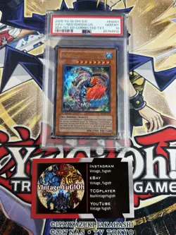 Yugioh PSA 10 Ocean Dragon Lord Neo Daedalus SD4-EN001 Corrected Text Ultra Rare - Image 1