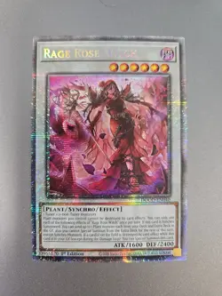 Yugioh Rage Rose Witch DOOD-EN040 Starlight Rare 1st Edition NM - Image 1