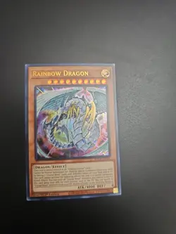 Rainbow Dragon SDCB-EN041 Ultra Rare 1st Edition Lightly Played Yu-Gi-Oh - Image 1