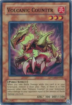 Yugioh! MP Volcanic Counter - PTDN-EN012 - Super Rare - Unlimited Edition Modera - Image 1