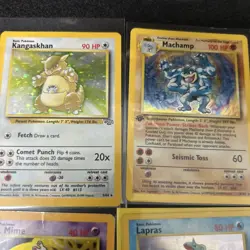 Pokemon TCG Base Set Rare Holo Lot Of 5 Cards Vintage 1999 WoTC - Image 3