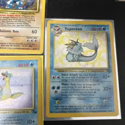 Pokemon TCG Base Set Rare Holo Lot Of 5 Cards Vintage 1999 WoTC - Image 4