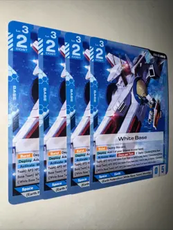 ST01-015 White Base Gundam Card Game C X4 Playset TCG CCG English Starter Deck - Image 2