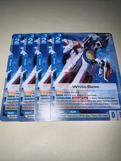 ST01-015 White Base Gundam Card Game C X4 Playset TCG CCG English Starter Deck - Image 4