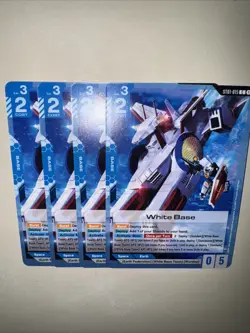 ST01-015 White Base Gundam Card Game C X4 Playset TCG CCG English Starter Deck - Image 5