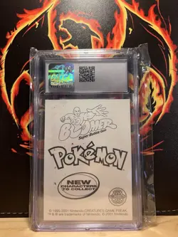 CGC 8 WOBBUFFET (2001) DUNKIN BOOMER STICKER CARDS #202 - Image 2