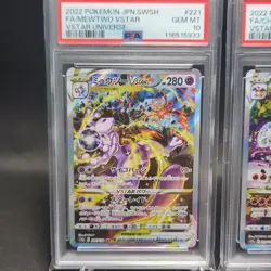 PSA10 Charizard 212/172 Mewtwo 221/172 SAR VSTAR Universe Pokemon Card Japanese - Image 2