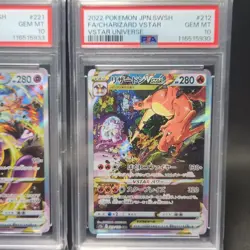 PSA10 Charizard 212/172 Mewtwo 221/172 SAR VSTAR Universe Pokemon Card Japanese - Image 3